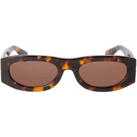 NWT Off White Oeri13Of24Pla0016064 Orlando Havana Brown Sunglasses - Picture 2 of 4